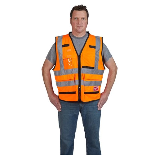 Colete de Segurança Laranja G/GG 48-73-5052 Milwaukee