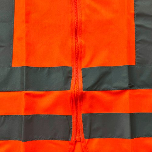 Colete Refletivo Sem Bolso Laranja - G