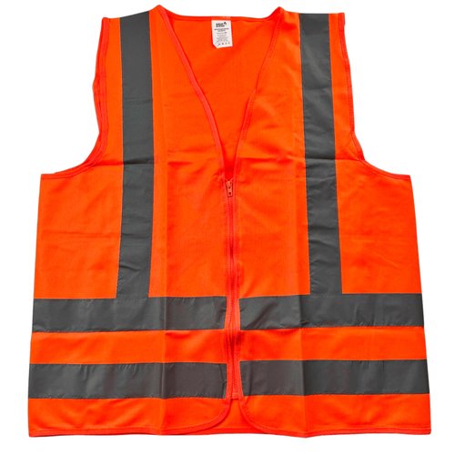 Colete Refletivo Sem Bolso Laranja - M
