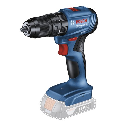 Combo 18V Parafusadeira Furadeira GSB185-LI + Chave impacto GDR18V-200 Maleta Alumínio 0615A0025X Bosch