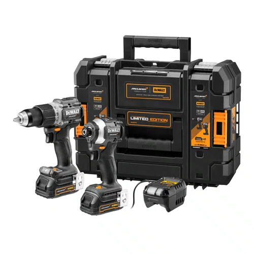 Combo Furadeira Parafusadeira de Impacto McLaren Edição Limitada DCK200ME2GT-BR DeWalt