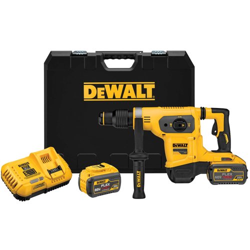 Combo Martelo SDS Max Li-Ion 60 220v Flex DCH481X2-B2 DeWalt