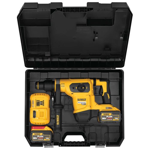 Combo Martelo SDS Max Li-Ion 60 220v Flex DCH481X2-B2 DeWalt