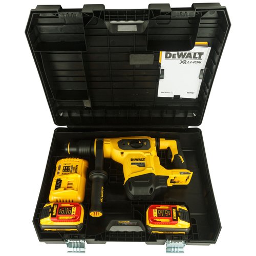 Combo Martelo SDS Max Li-Ion 60 220v Flex DCH481X2-B2 DeWalt