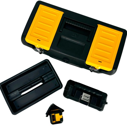 Combo Nível Laser DW08802 e Caixa de Ferramentas 19" DW08802BOX Dewalt