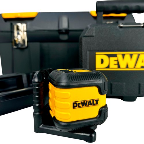 Combo Nível Laser DW08802 e Caixa de Ferramentas 19" DW08802BOX Dewalt