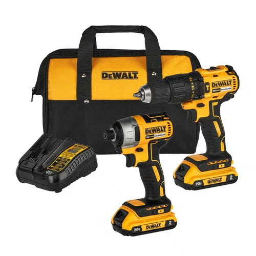 Combo Parafusadeiras Furadeira de Impacto 1/2" / 1/4" DCK276D2-BR DeWalt