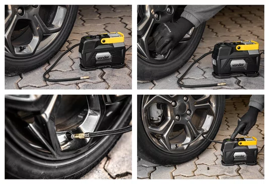 Compressor de Ar Automotivo 12V CAV120 Vonder