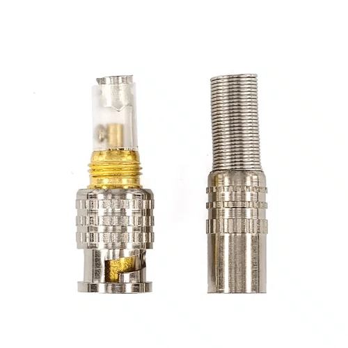 Conector BNC Mola Parafuso Prime 6mm FCBNCPPN Fc Fontes