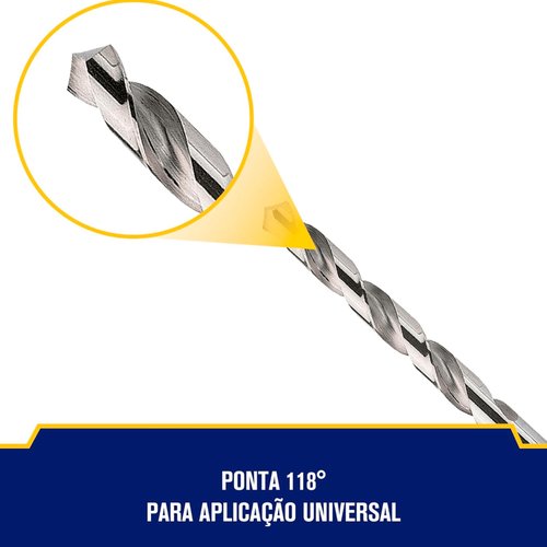 Conjunto Brocas Aço Rápido 15 Peças 1.5-10mm 1865314 Irwin