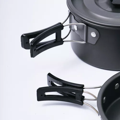 Conjunto de Panelas Camping 3 peças Ultraleve Hawapi