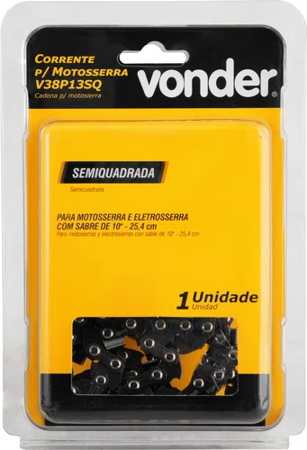 Corrente para Motosserra Sabre 10" V38P13SQ Vonder