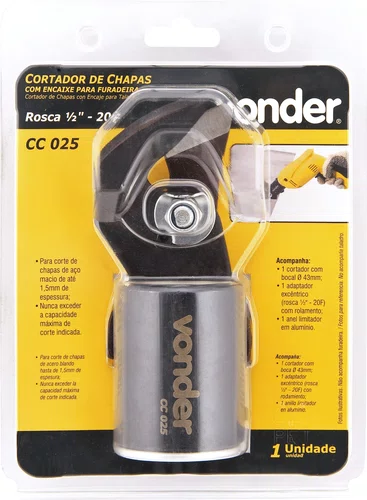 CORTADOR DE CHAPAS CC025 VONDER