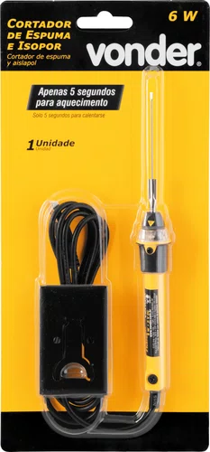 Cortador de Espuma e Isopor 6W USB CEV060 Vonder