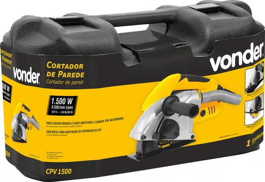 CORTADOR DE PAREDE CPV1500 127V VONDER