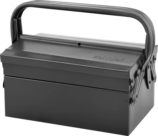 Caixa Metálica para Ferramentas 3 Gavetas 30x19x16cm Vonder