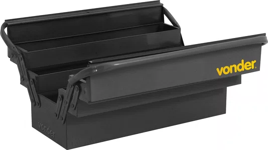 Caixa Metálica para Ferramentas 5 Gavetas 50x19x20cm Vonder