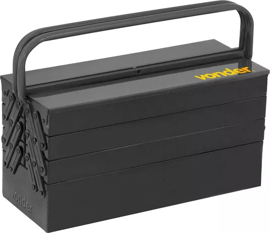 Caixa Metálica para Ferramentas 7 Gavetas 50x19x24cm Vonder