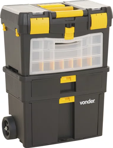 Caixa Plástica com Roda CRV 0100 Vonder