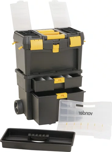 Caixa Plástica com Roda CRV 0100 Vonder