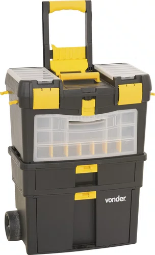 Caixa Plástica com Roda CRV 0100 Vonder