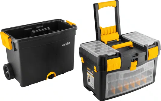 Caixa Plástica com Roda CRV0400 Vonder