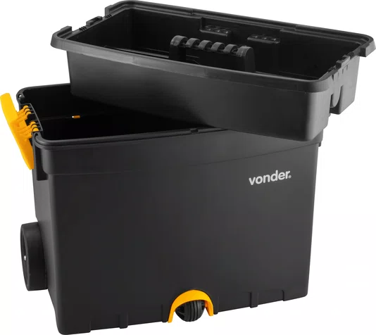 Caixa Plástica com Roda CRV0400 Vonder