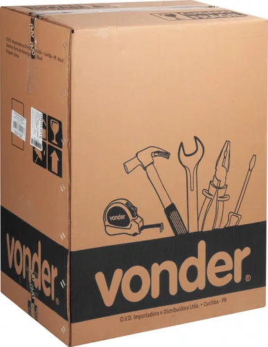 Caixa Plástica com Roda CRV0400 Vonder