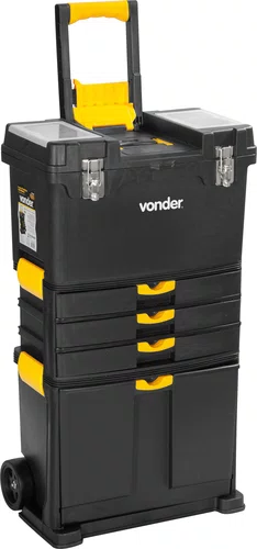 Caixa Plástica com Roda CRV0500 Vonder
