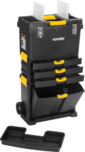 Caixa Plástica com Roda CRV0500 Vonder