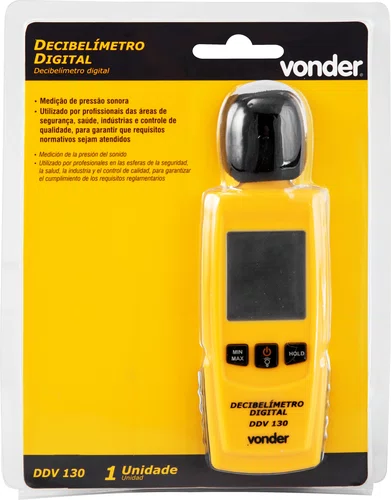 Decibelímetro Digital DDV130 Vonder