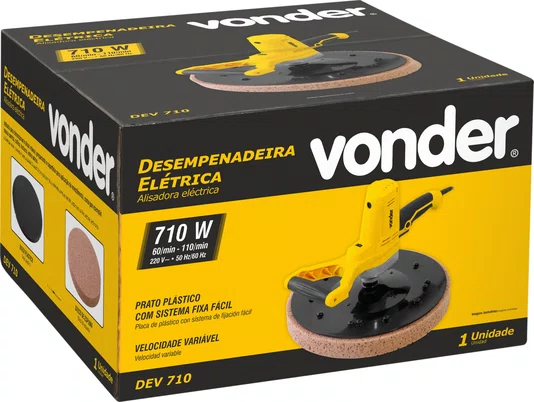 Desempenadeira Elétrica DEV710 220V Vonder