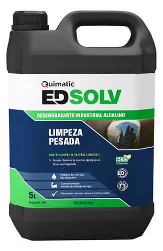 Desengraxante Industrial Biodegradável Quimatic 5 Litros DS2 Tapmatic