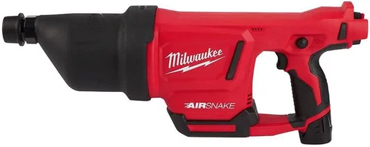 Desentupidor Airsnake M12 12V com Bateria e Carregador 2572B-21 Milwaukee