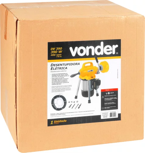Desentupidora Elétrica DV390 220V Vonder