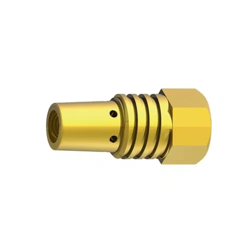 Difusor De Gás 38mm Rosca Quadrada CP 1/2" 5/16" SU 335 Sc Weld