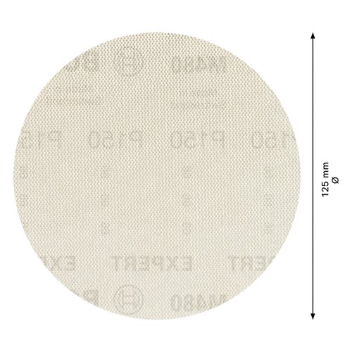 Disco de Lixa Bosch EXPERT M480 125mm Grão 150 com 5un