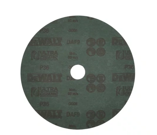 Disco de Lixa Fibra Cerâmico 180 x 22 mm Grão 36 DAF90036D7 DeWalt