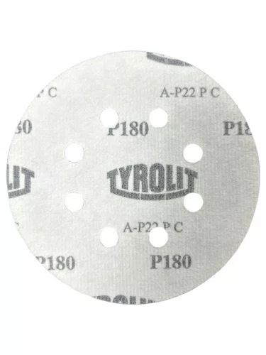 Disco de Lixa Velcro 125MM A180 P22 TFC8 34230447 Tyrolit