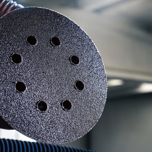 Disco de Lixa Velcro Bosch PRO F355 125mm Grão 320 com 5 Unidades
