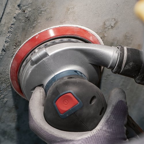 Disco de Lixa Velcro Bosch PRO F355 125mm Grão 80 com 5 Unidades