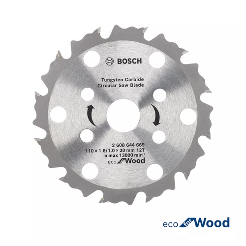 Disco De Serra Circular Coolteq 110mm 2608644669 Bosch