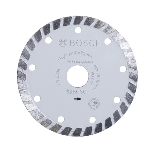 Disco Diamantado Bosch 110mm Turbo Multimaterial