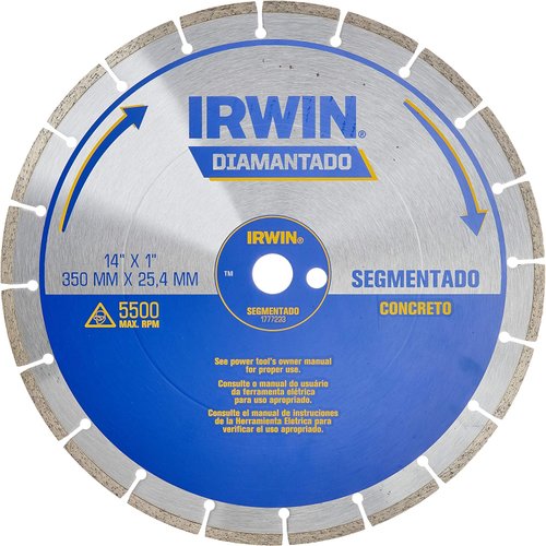 Disco Diamantado Concreto 350x25.4mm 1777223 Irwin