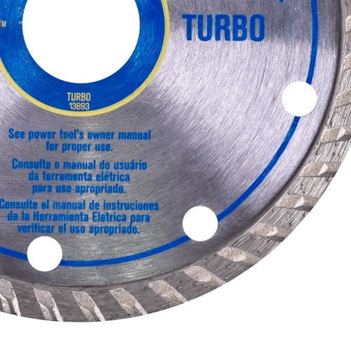 Disco Diamantado Turbo 110x20mm IW13893 Irwin