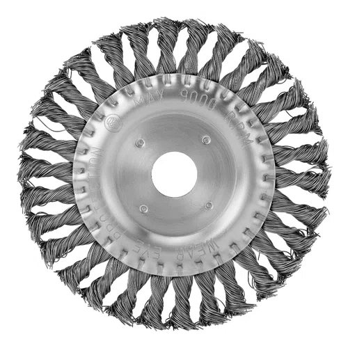 Escova Circular Aço Carbono Trançada 150mm x 22mm 746349 MTX