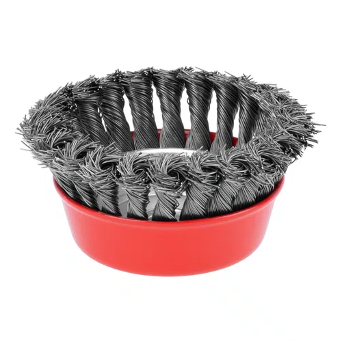 Escova Copo Latonada Ondulada 100mm x M14 746059 MTX