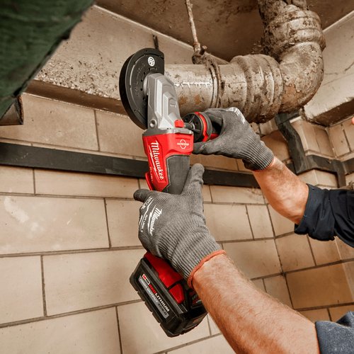 Esmerilhadeira 5" 18V Fuel Perfil Baixo 2886-20 + Copo Térmico 590ml 48-22-8392B Milwaukee