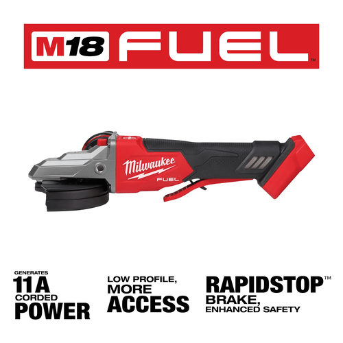 Esmerilhadeira 5"  18V Fuel Perfil Baixo 2886-20 Milwaukee