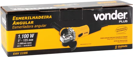 Esmerilhadeira Angular 5" EAV1105 220V Vonder